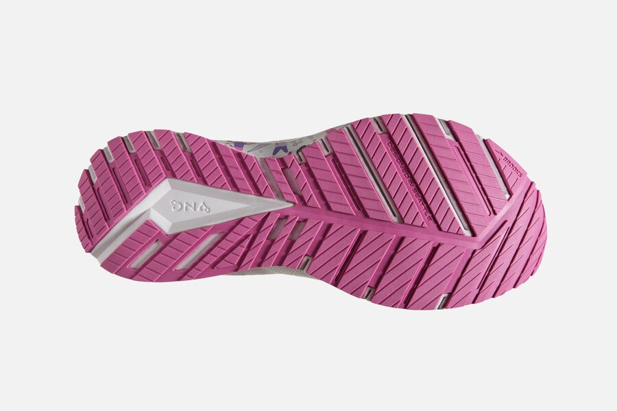 Brooks Israel Revel 4 Road Running Shoes Womens - White/Pink - UNQ-913846